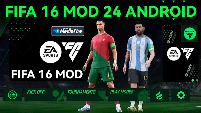 Fifa 16 Mod 24 Apk + OBB + Data Offline