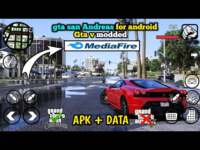 GTA San Andreas Mod GTA 5 Apk + OBB V2.0 for Android