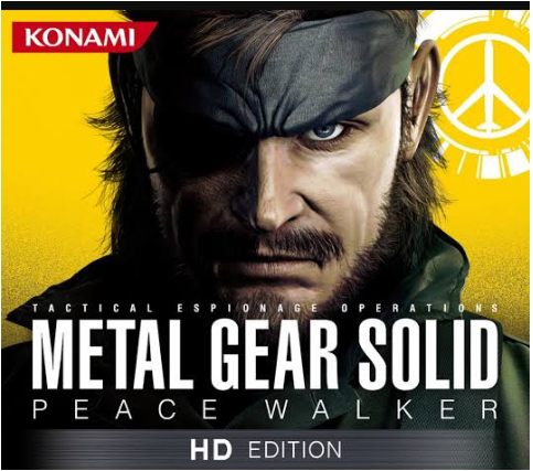 metal gear solid peace Walker PSP