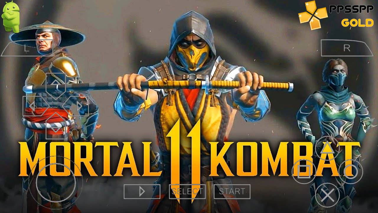 Mortal Kombat X PPSSPP ISO Zip File Download