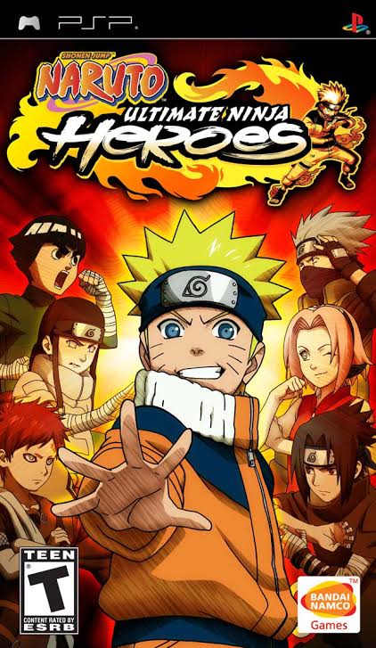 Naruto Shippuden Ultimate Ninja Heroes ISO Zip File Download Highly Compressed