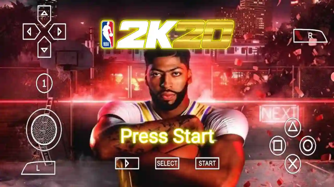 NBA 2K20 PPSSPP ISO Zip File Download