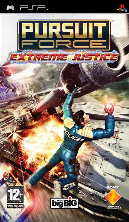 Pursuit Force Extreme Justice PPSSPP ISO Zip File Download Highly Compressed