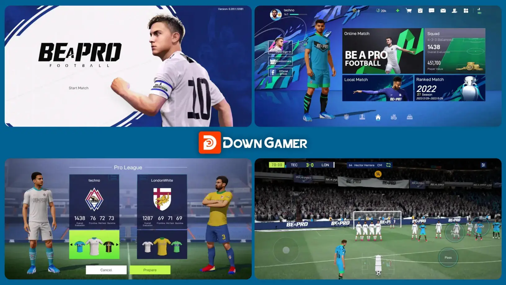 Be A Pro Football 1.221.1 Apk Obb (Latest Version) Download