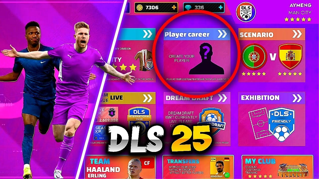 Dream League Soccer 2025 Mod APK OBB Download