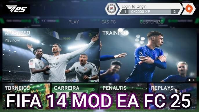 FIFA 2025 Mod FIFA 14 (FIFA 25) Apk Obb Data Offline