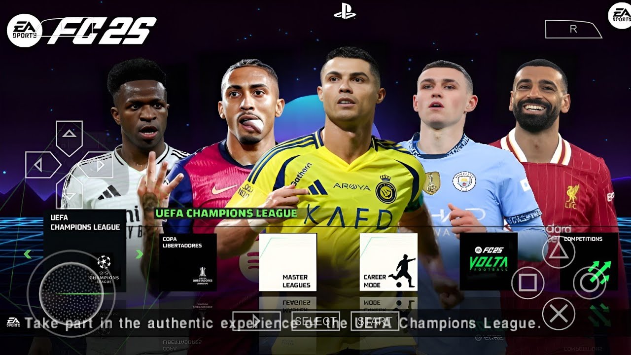 FIFA 2025 PPSSPP (EA FC 25) Download for Android PS5 Camera