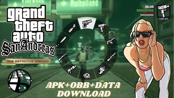 GTA San Andreas Definitive Edition Mod Apk 1.86.44544238