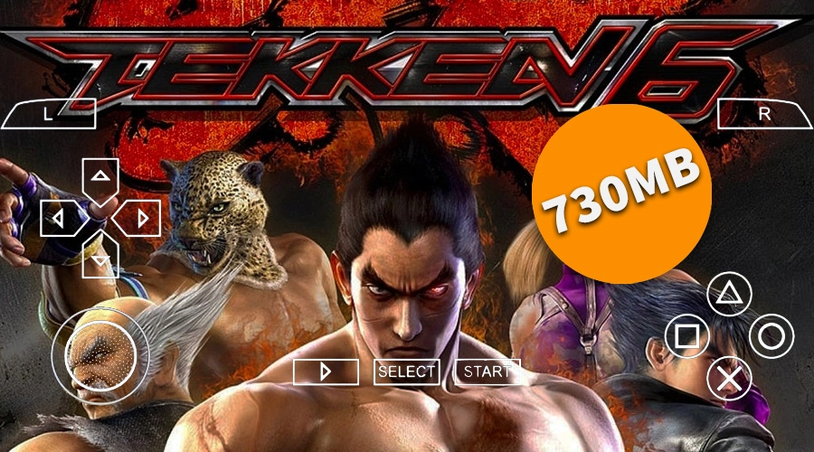 Tekken 6 PPSSPP ISO File - Highly Compressed